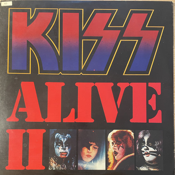 Kiss : Alive II (2xLP, Album, gat)