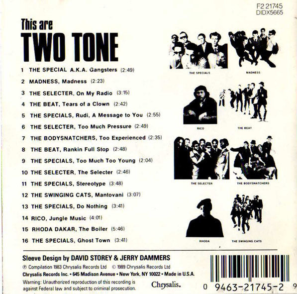 Various : This Are Two Tone (CD, Comp)