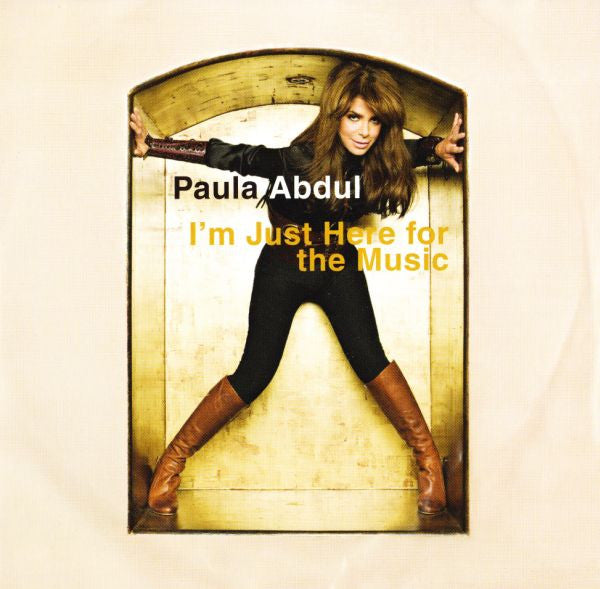 Paula Abdul : I'm Just Here For The Music (CD, Single)