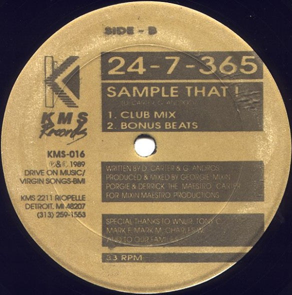 24-7-365 : Sample That! (12")
