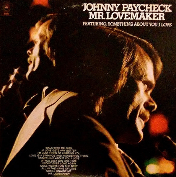 Johnny Paycheck : Mr. Lovemaker (LP, Album)