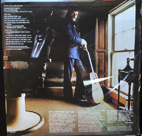 Johnny Paycheck : Mr. Lovemaker (LP, Album)