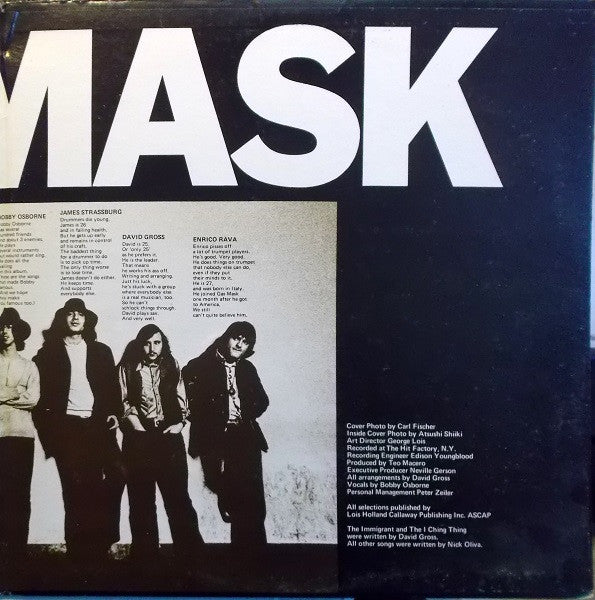 Gas Mask : Their First Album (LP, Album, Gat)