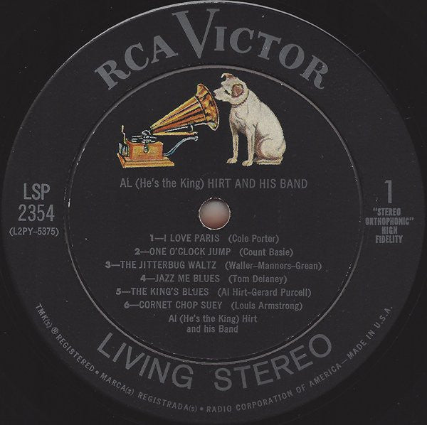 Al Hirt And His Band : Al (He's The King) Hirt And His Band (LP, Album, Roc)