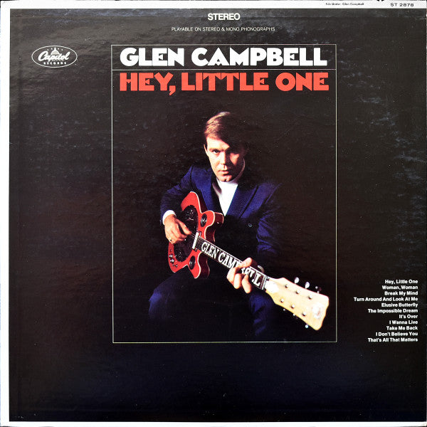 Glen Campbell : Hey, Little One (LP, Album, Los)