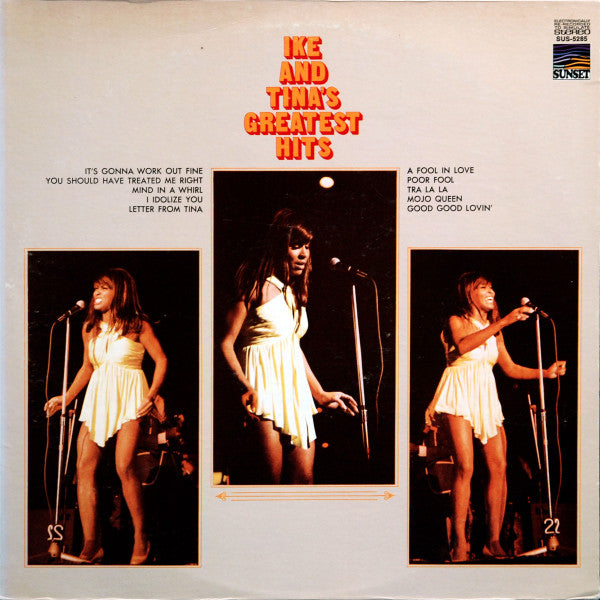 Ike & Tina Turner : Ike & Tina's Greatest Hits (LP, Comp)