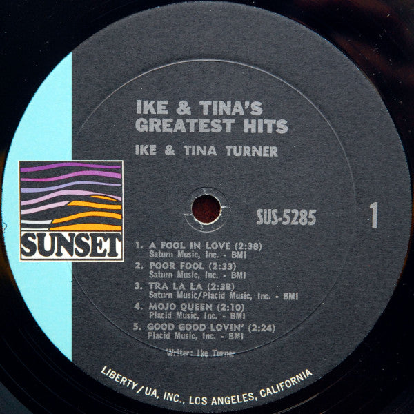 Ike & Tina Turner : Ike & Tina's Greatest Hits (LP, Comp)