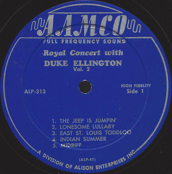 Duke Ellington : The Royal Concert Of Duke Ellington And His Famous Orchestra Volume 2 (LP, Comp, Mono, Dee)