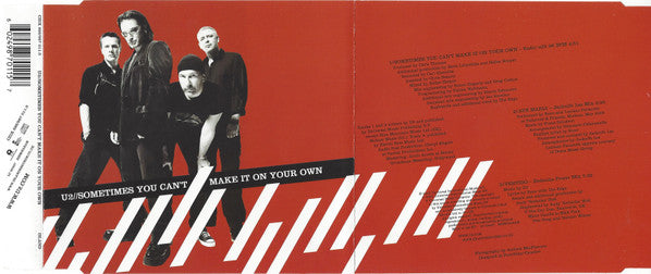 U2 : Sometimes You Can't Make It On Your Own (CD, Single, Tra)