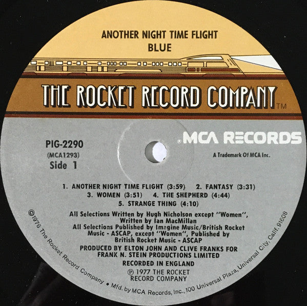 Blue (31) : Another Night Time Flight (LP, Album)