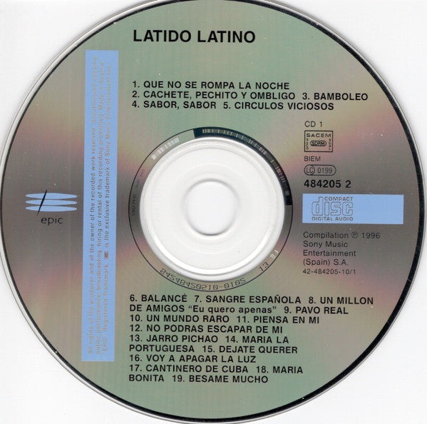 Various : Latido Latino (2xCD, Comp)