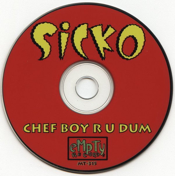 Sicko : Chef Boy RU Dumb (CD, Album)