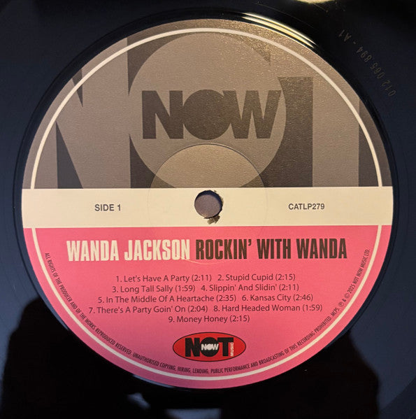 Wanda Jackson : Rocklin’ With Wanda (LP, Comp)