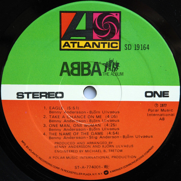 ABBA : The Album (LP, Album, RI-)