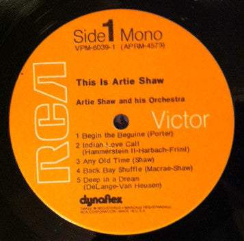 Artie Shaw : This Is Artie Shaw (2xLP, Comp, Mono)