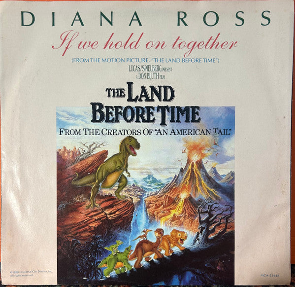 Diana Ross : If We Hold On Together (7", Single, Pin)