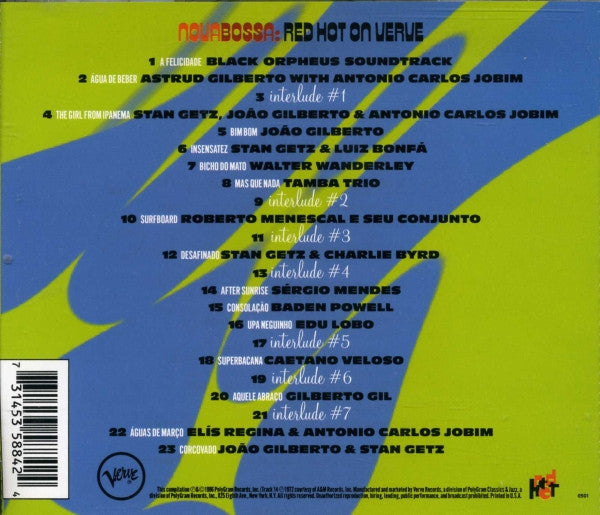 Various : Nova Bossa: Red Hot On Verve (CD, Comp)