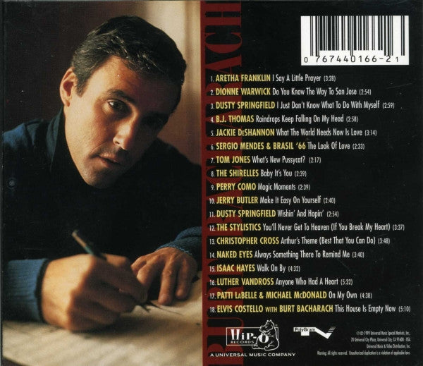 Various : The Love Songs Of Burt Bacharach (CD, Comp, RM)