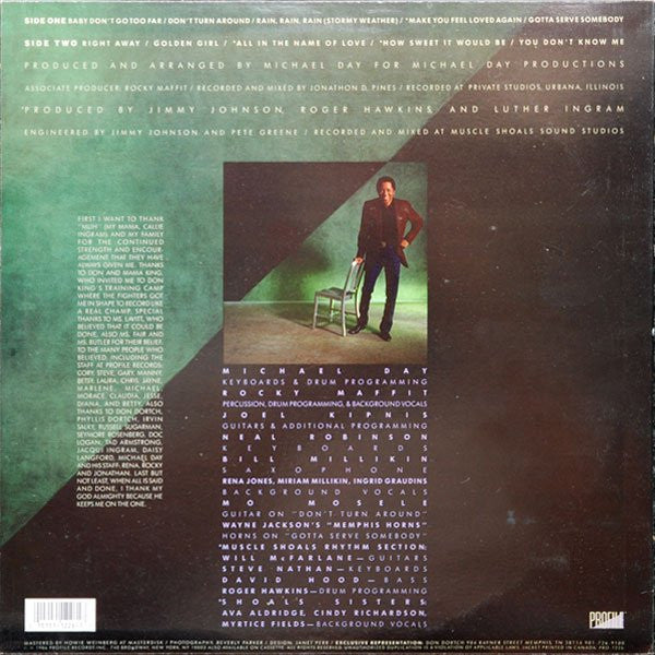 Luther Ingram : Luther Ingram (LP, Album, Promo)