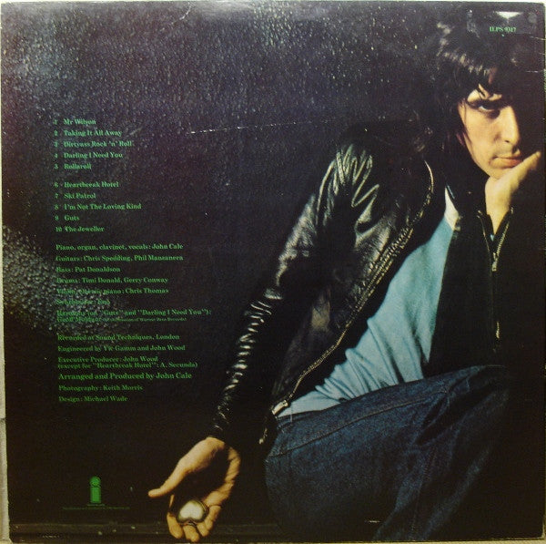 John Cale : Slow Dazzle (LP, Album, RP)