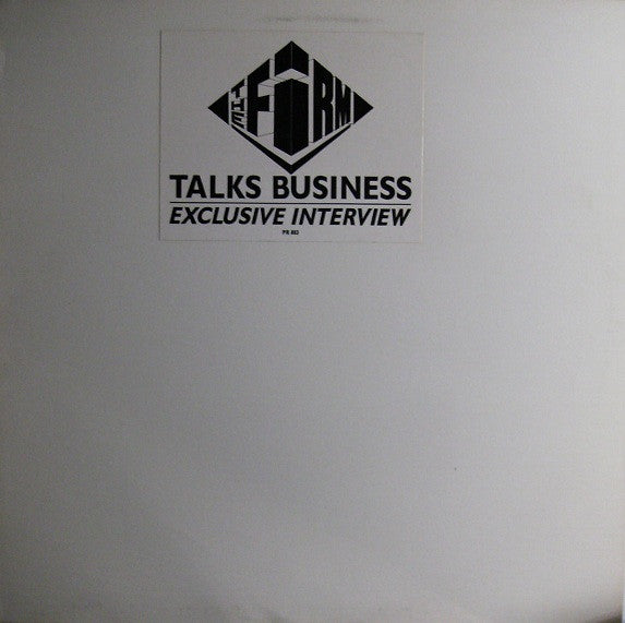 The Firm (7) : The Firm Talks Business (LP, Promo)