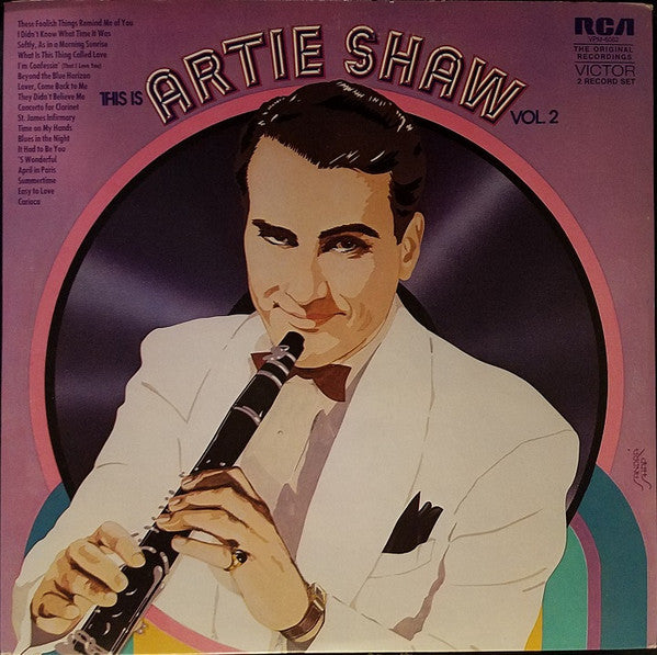Artie Shaw And His Orchestra : This Is Artie Shaw Vol. 2 (2xLP, Comp, Mono, RE)
