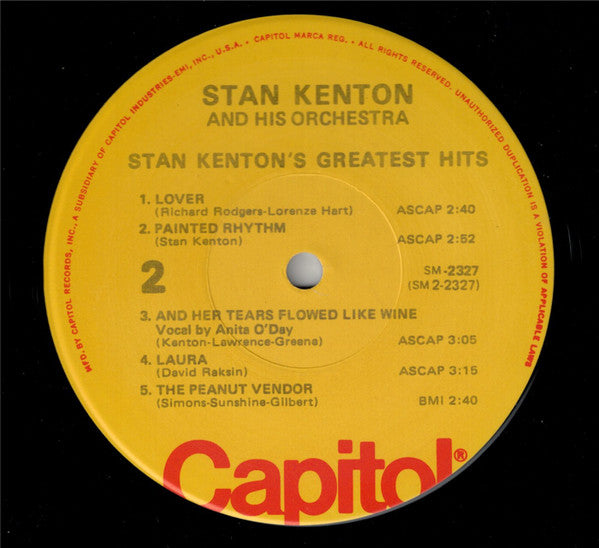 Stan Kenton : Stan Kenton's Greatest Hits (LP, Comp, RE)