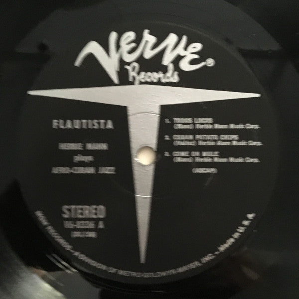 Herbie Mann : Flautista! Herbie Mann Plays Afro-Cuban Jazz (LP, Album)
