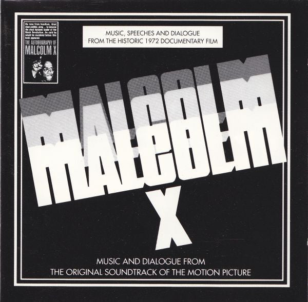 Various : Malcolm X - Music And Dialogue From The Original Soundtrack Of The Motion Picture (CD, Album, RE)