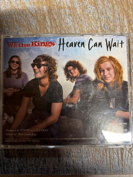 We The Kings : Heaven Can Wait (CD, Single, Promo)