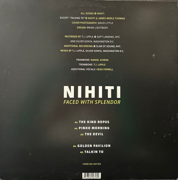 Nihiti : Faced With Splendor (12", EP)