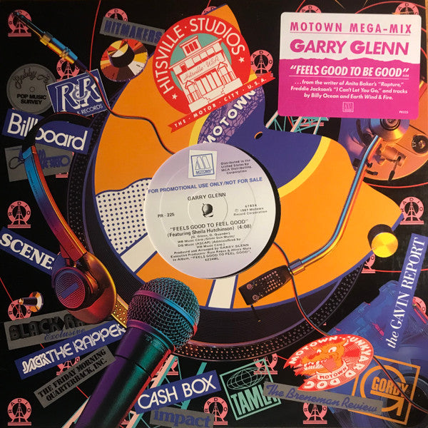 Garry Glenn : Feels Good To Feel Good (12", Single, Promo)