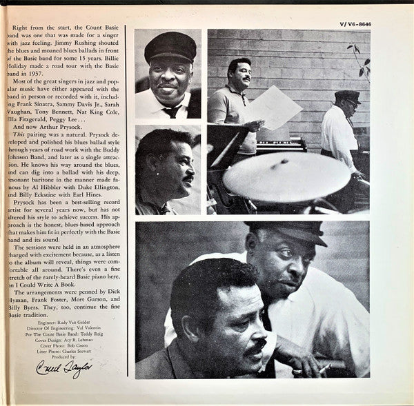 Arthur Prysock / Count Basie : Arthur Prysock / Count Basie (LP, Album, Gat)
