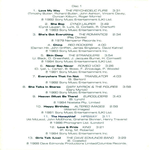 Various : New Wave Hits Of The 70's & 80's (3xCD, Comp)