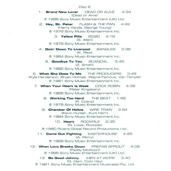 Various : New Wave Hits Of The 70's & 80's (3xCD, Comp)