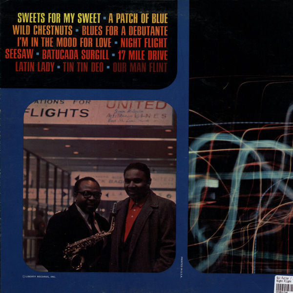 Gil Fuller And The Monterey Jazz Festival Orchestra Featuring James Moody : Night Flight (LP, Album, Mono)