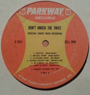 Chubby Checker Also Featuring The Dovells / Carroll Brothers / Dee Dee Sharp : Don't Knock The Twist - Original Soundtrack Recording (LP, Mono)