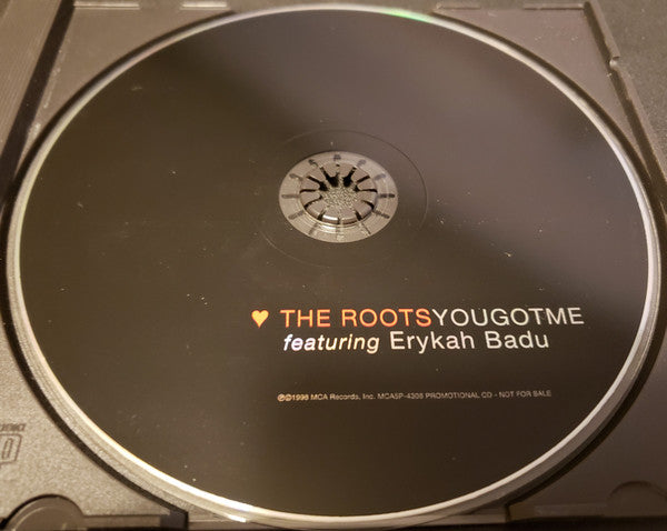 The Roots Featuring Erykah Badu : You Got Me (CD, Single, Promo)