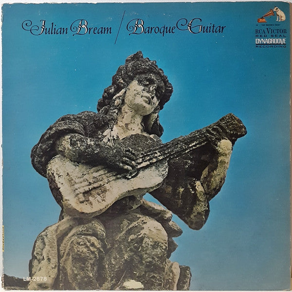 Julian Bream : Baroque Guitar (LP, Album, Mono)