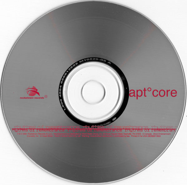 Apt°Core* : Rhythms Of Remembrance (CD, Album)
