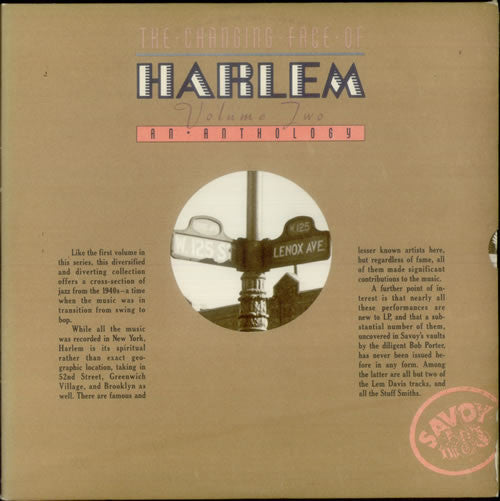 Various : The Changing Face Of Harlem Volume Two (An Anthology) (2xLP, Comp)