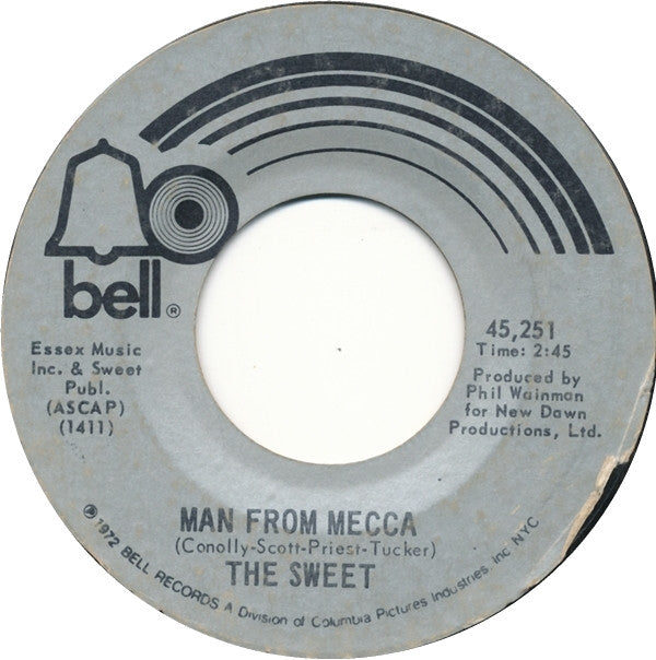 The Sweet : Little Willy (7", Single, Styrene, PRC)