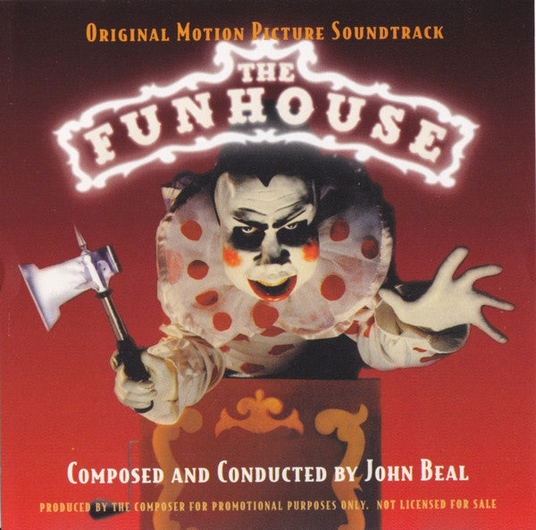 John Beal (3) : The Funhouse (Original Motion Picture Soundtrack) (CD, Album, Promo)