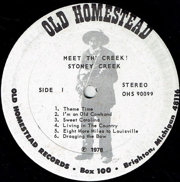 Stoney Creek (5) : Meet Th' Creek! (LP)