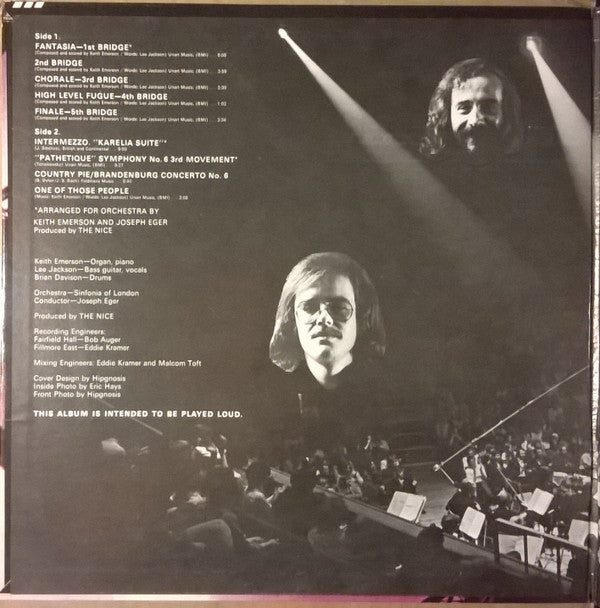 The Nice : Five Bridges (LP, Album, Phi)