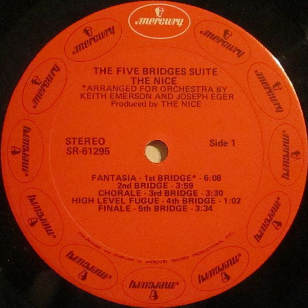The Nice : Five Bridges (LP, Album, Phi)