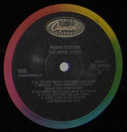 Frank Sinatra : The Movie Songs (LP, Comp, RE)