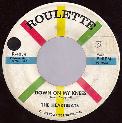 The Heartbeats : I Found A Job / Down On My Knees (7")