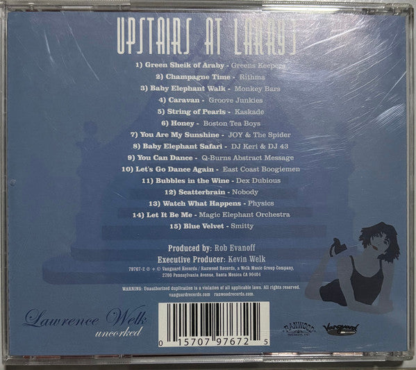 Lawrence Welk : Upstairs At Larry's - Lawrence Welk Uncorked (CD, Comp)