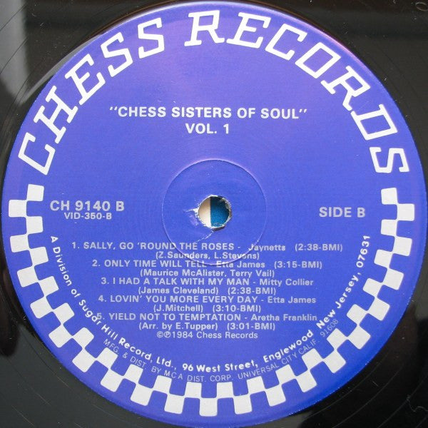 Various : Chess Sisters Of Soul - Volume 1 (LP, Comp)